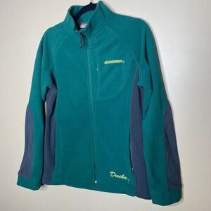 Colosseum Women's Oregan Ducks Green & Yellow‎ Thermal Jacket Size Large